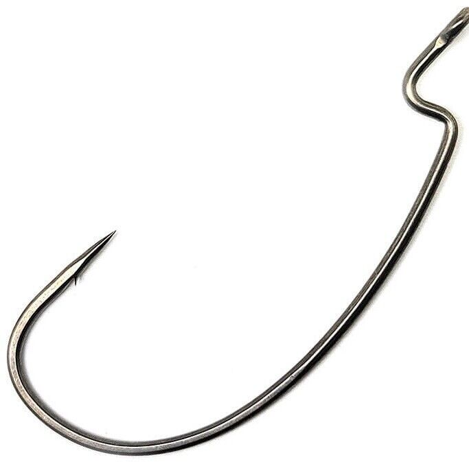 Gamakatsu G-Finesse Hybrid Worm Hook - Size 8/0, Nano Smooth Coat, Package Of 4, Designed By Mike McClelland