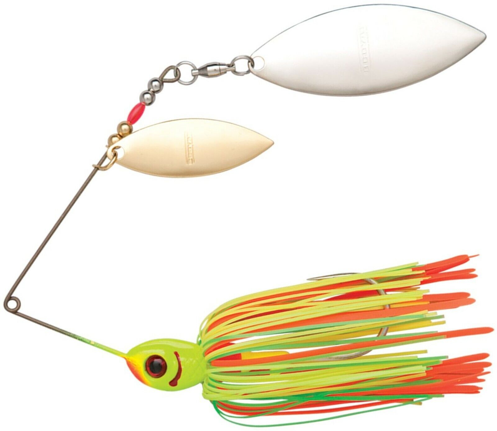 Booyah Pikee 1/2oz Double Willow Spinnerbait w/ Steel Leader