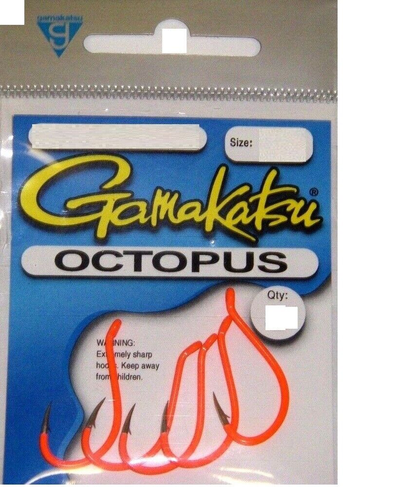 Gamakatsu Octopus Hooks ( Orange )
