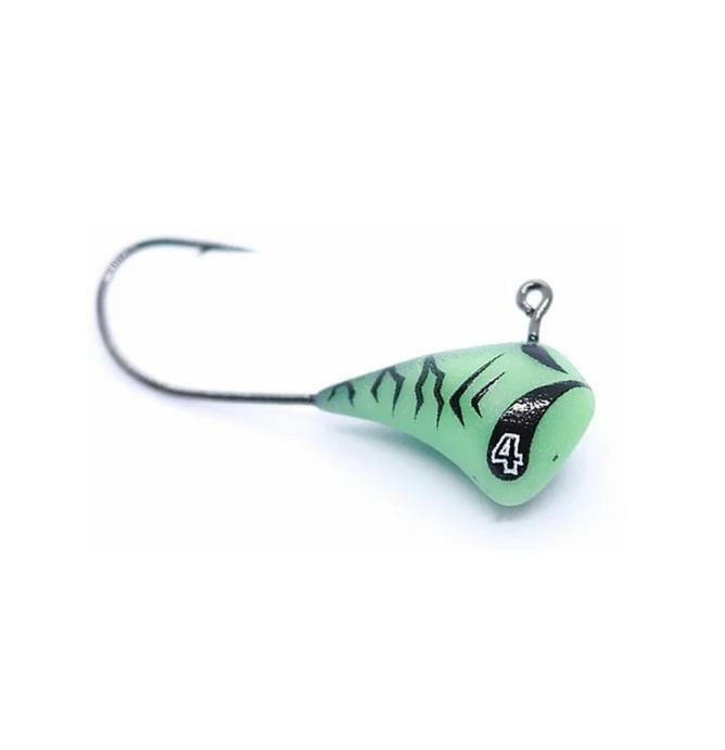Venom Outdoors 1/32oz #8 Tungsten Core Minnow Ice Fishing Jig (Select Color)