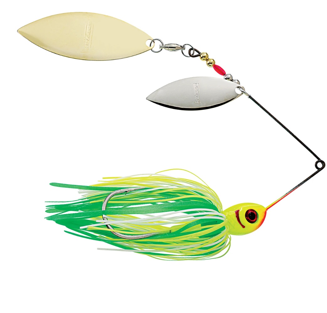 Booyah Pikee 1/2oz Double Willow Spinnerbait w/ Steel Leader (Select color)  BYPK