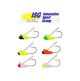 ISG Slow Fall Weedless 1/16oz Walleye Jig 4pk (Select Color)