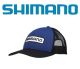 Shimano Fabric Patch Trucker Cap AHATFABPATCHTRBL