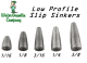 Water Gremlin Low Profile Slip Sinkers