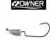 Owner Ultra Head Bullet Type Super Slider Hook 5146- (SELECT SIZE)