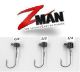 Z Man Pro Shroomz Ned Rig Jig Heads Green Pumpkin 4PK (Select Size)