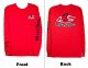 River2Sea Long Sleeve Red T-Shirt (Select Size)