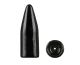 Bullet Weights Black Painted Worm Weights