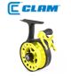 Clam Gravity Inline Ice Reel Chartreuse Left Hand (Clam Packaging) 16628