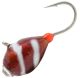 Clam Swirl Drop Tungsten 7/64oz Jig (Red/white) 14421