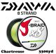 Daiwa J-Braid x8 Chartreuse 3300yds