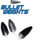 Bullet Weights Steel Screw-In-Weight Bullet Weight Black 4pk