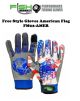 Fish Monkey Free Style Custom Fit Glove American Flag (Select Size) FM22-AMER