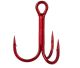 Gamakatsu Treble Hook Round Bend ( Red )