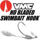 VMC Weighted Heavy Duty Bladed Swimbait Wide Gap Hook