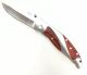 Wood Inlay Pocket Knife 4.5