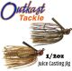 Outkast Tackle Juice 1/2oz Jig (SELECT COLOR) OJJ12