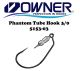 Owner Phantom Tube Hook 3/0 