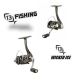 13 Fishing Wicked Ice Reel 4.8:1 Long Stem (Clam Packaging) NWLCP