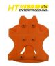 HT Sure Grip Ice Cleats Orange Fits Sizes 9 to 12 US  SSBOL