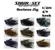 Shur-Set Serious Jig 1/4oz (Select Color) SERJ14