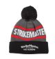 Strikemaster Pom Beanie Red/Black