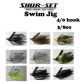 Shur-Set Swim Jig 3/8oz (Select Color) SWMJ038