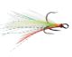 VMC X-Rap Tail Dressed Treble Hook Fire Tiger