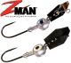 Z-Man Eye-Strike Skirtless ChatterBait 2PK 5/0 1/2 oz. (Select Blade Color)