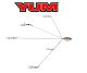 Yum Yumbrella Ultra-Light 5-Wire Alabama Rig YUMBL5TSNR