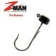 Z Man Pro ShroomZ Black Ned Rig Jigheads 4 PK (Select Size)