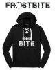 Frostbite Co. Ice Fishing Black Hockey Style Hooded Sweatshirt (Select Size)