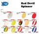 Litle Joe Red Devil Spinner #3 CL Blade #2 Hook