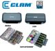 Clam Dual Tray Waterproof Jig Box