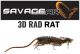 Savage Gear 3D Rad Rat Brown (Choose Size) R-BR