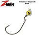 Z-Man Texas Eye Swinging Jig-Head Gold