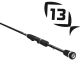 13 Fishing Fate Black 7'1'' Medium Spinning Rod FTB3S71M