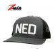 Z-Man NED Trucker Snapback (Charcoal Black) ZMAN125