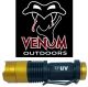 Venom Outdoors Nite-Lite UV LED Glow Lure Zooming Flashlight w/ Battery 31201R5