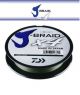 Daiwa J-Braid X4 Dark Green Braided Fishing Line Test 300yd Spool (SELECT #)