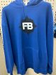 Frostbite Co. Blue FB Hooded Sweatshirt (Select Size)