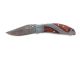 Stainless Steel 3'' Wood Inlay Folding Knife 75201