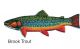 Pin Pals Freshwater Series Pin by Virgil Beck Brook Trout PP502