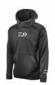 Daiwa D-Vec Black Hooded Sweatshirt With Facemask HOODIEMSKBLK(Select Size)