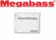 Megabass Clear/Black Plastic Zip Lure Case 6.5