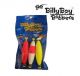 Billy Boy Bobber Weighted Snap On Cigar Bobber Multi-Color 3 pack (Select Size)
