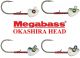 Megabass Okashira Custom Jig Heads 1/16oz. #3/0 (Select Color) (3 Pack)