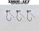 Shur-Set Unpainted Wacky Jigs w/ Sickle Style Hooks [5 pk] (Select Weight)