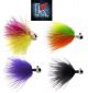 Kenders Tungsten Marabou Jig Ice Fishing 1/16oz #2 Hook (Select Color)
