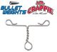 Mr.Crappie Add A Hook By Bullet Weights No Tie Hook Adder 10pk MCAH
